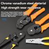 High Quality  Cable Wire Crimper Tools Kit Crimping Pliers Ferrule Tube Terminal Crimpers HSC8 6-6 for 0.25-6mm2 AWG(23-10)