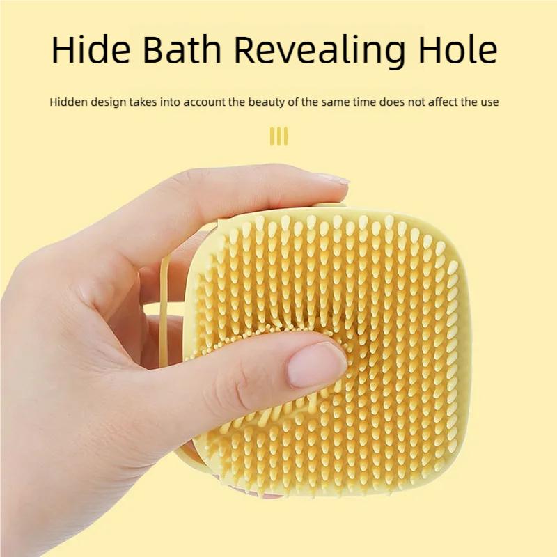 Pet Bath Massage Gloves Silicone Brush For Dogs Cats Puppy Big Dog Bathroom Grooming Tools Mascotas Products For Pet Care