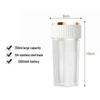 Rechargeable Portable Juicer Cup with Straw, Large Capacity for Fruit & Ice Crushing, Perfect Gift