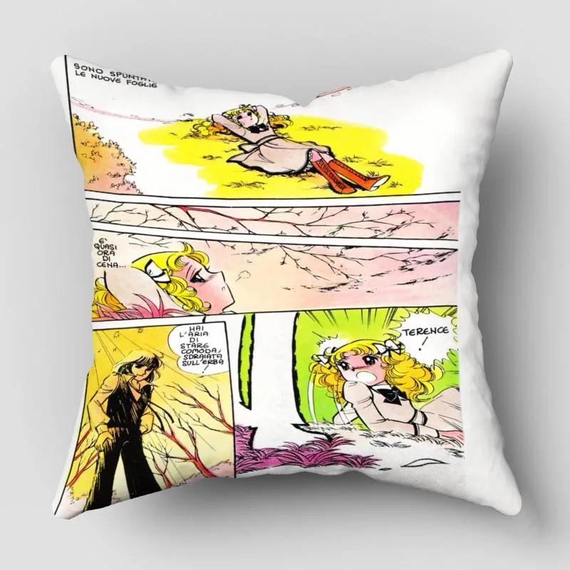 Candy Candy Kissenbezug Kissenbezug zum Anpassen Modernes Zuhause Dekokissenbezug für Wohnzimmer 45x45cm