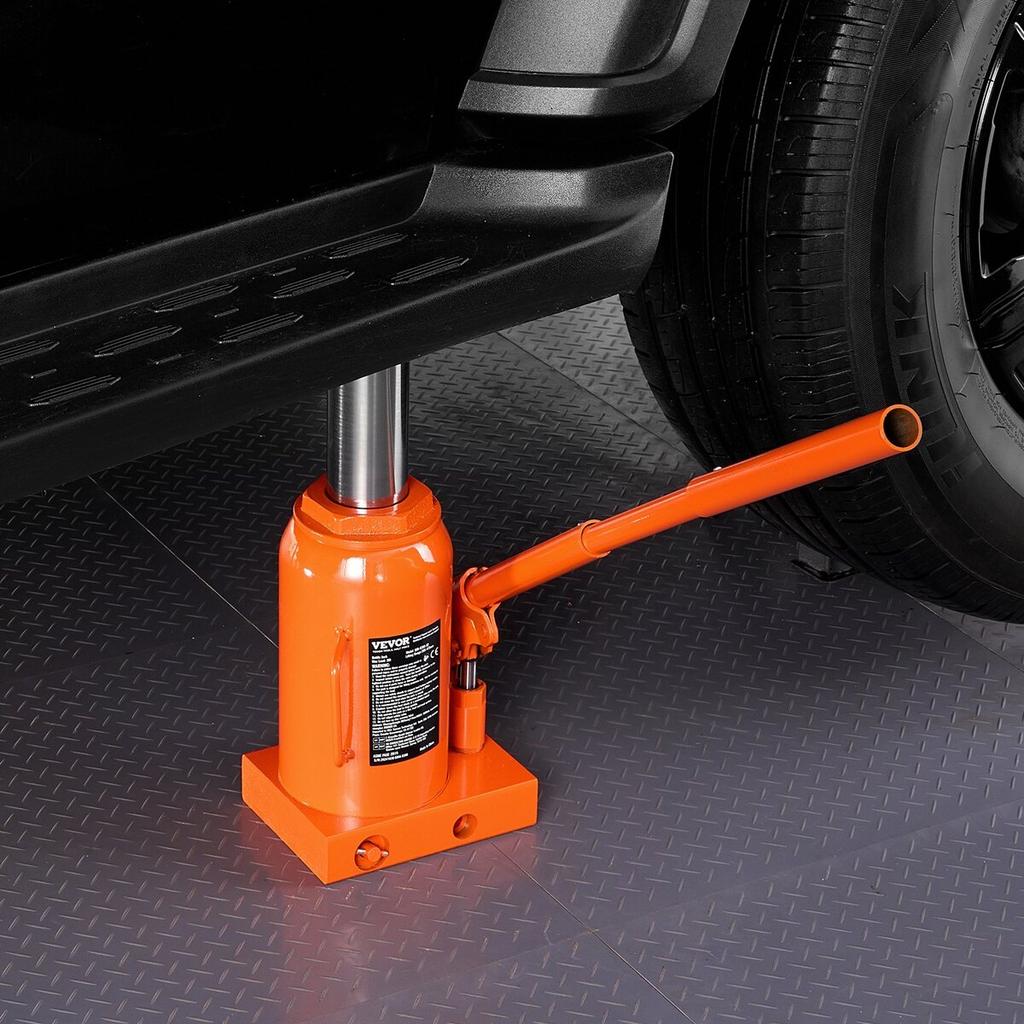 Hydraulic Bottle Jack 30 Ton Manual High Lift Automotive Car Repair Shop