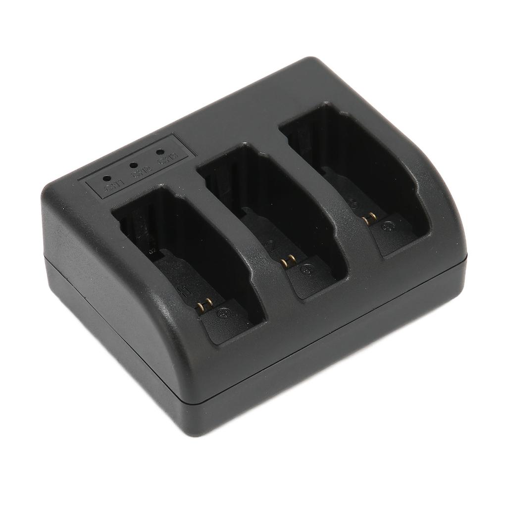 801 Camera Battery Triple Charger Portable 3 Channel USB Charger for AHDBT‑801 Battery