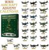 Wwii Model Plane Collection Meticulously Crafted Wwii Warbirds Advent Calendar Wwii Fighter Plane Miniatures Historical