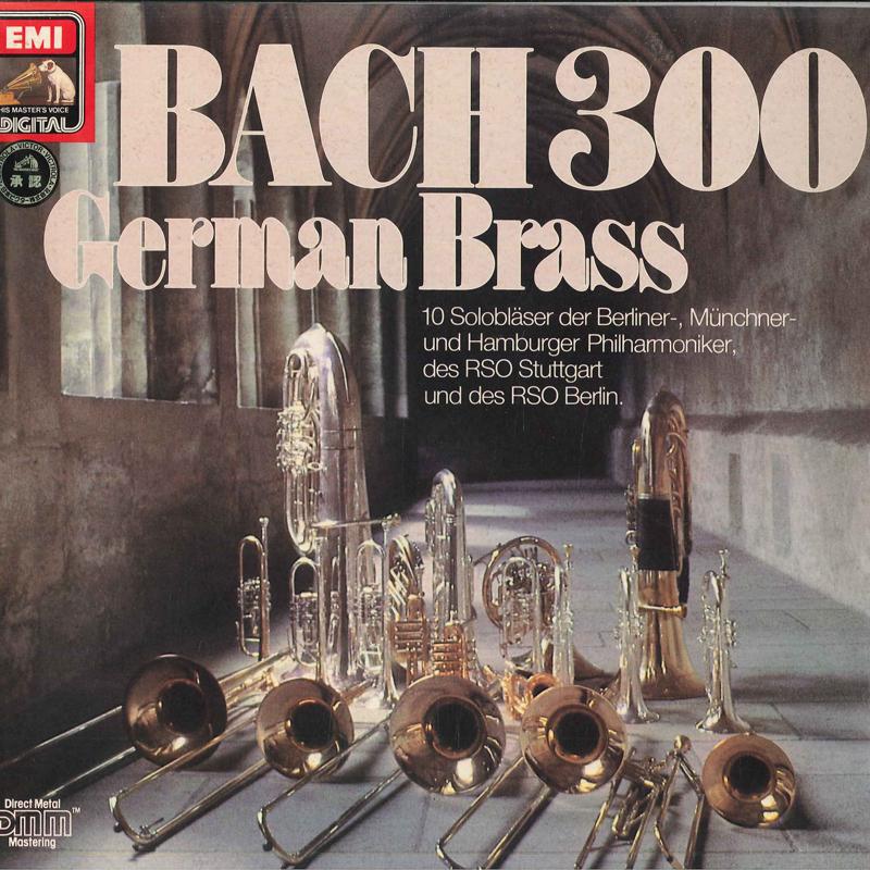 

LP Record GERMAN BRASS - Bach 300 2701961 His Master s Vo 1985 Europe Classical Used