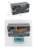 Four-Wheel Drive RC Military Transport Vehicle with USB Charging, LED Lights, and Climbing Rubber Tires