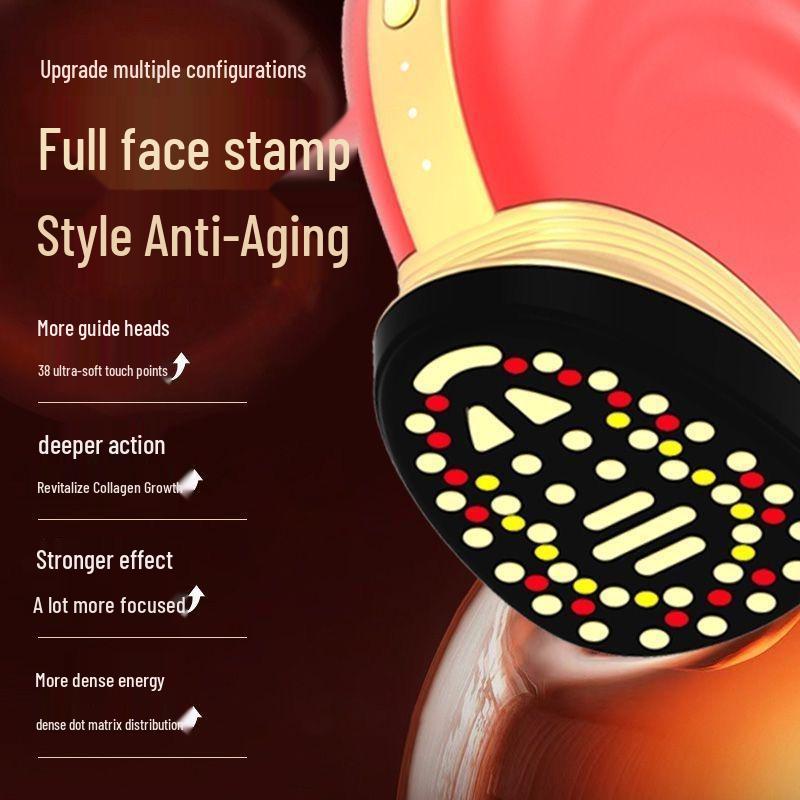 

38 мм Усовершенствованное гладильное устройство: Подтягивает, Укрепляет, Омолаживает, Моделирует, Осветляет – Микротоковый Аппарат для Лица для Импорта