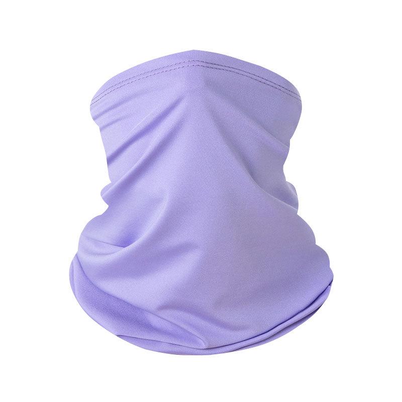 Summer Outdoor Cycling Milk Silk Face Mask: Sun Protection Neck Gaiter, Multifunctional Headscarf, Neck Warmer