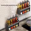 Yunshuang Modern Carbon Steel 3-Tier Kitchen Spice Rack Organizer