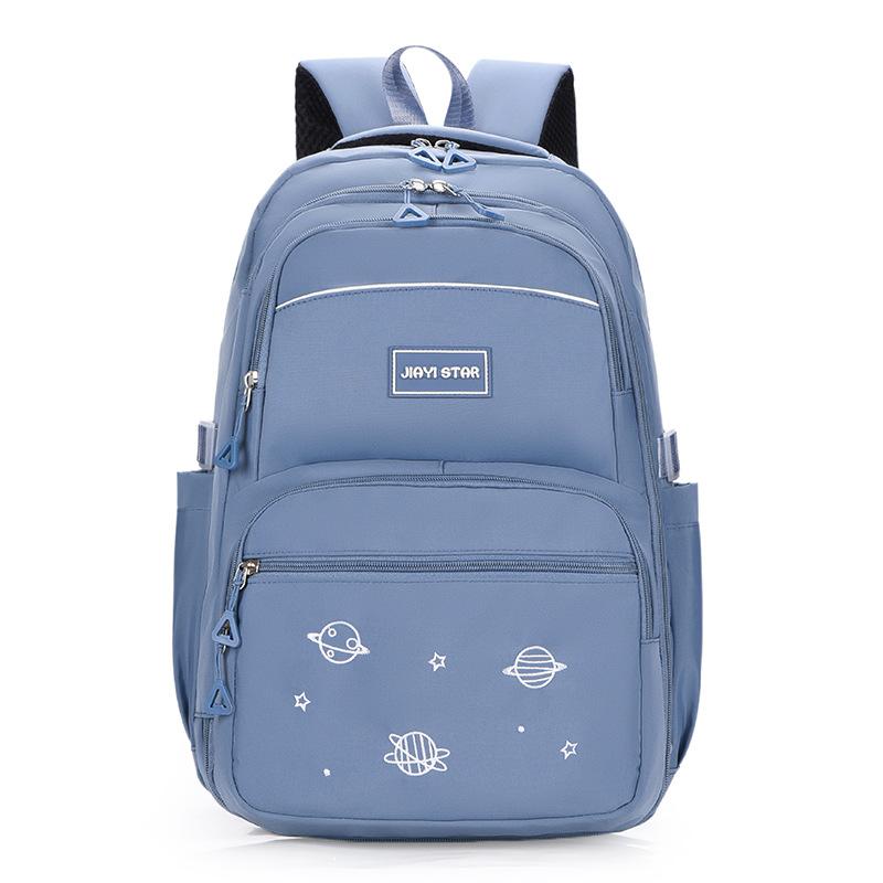 Women's Large Capacity Backpack Print Men's Backpack Junior High School Student Schoolbag