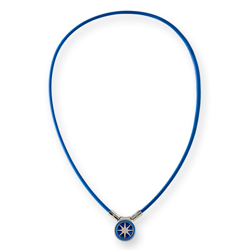 

BANDEL Медицинское ожерелье Earth mini x 2.0 (Синий Серебристый, 52см)