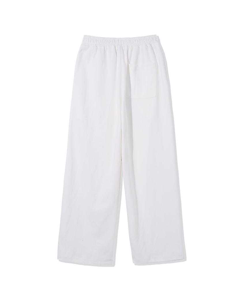 Lense Rs String Wide Sweat Pants White