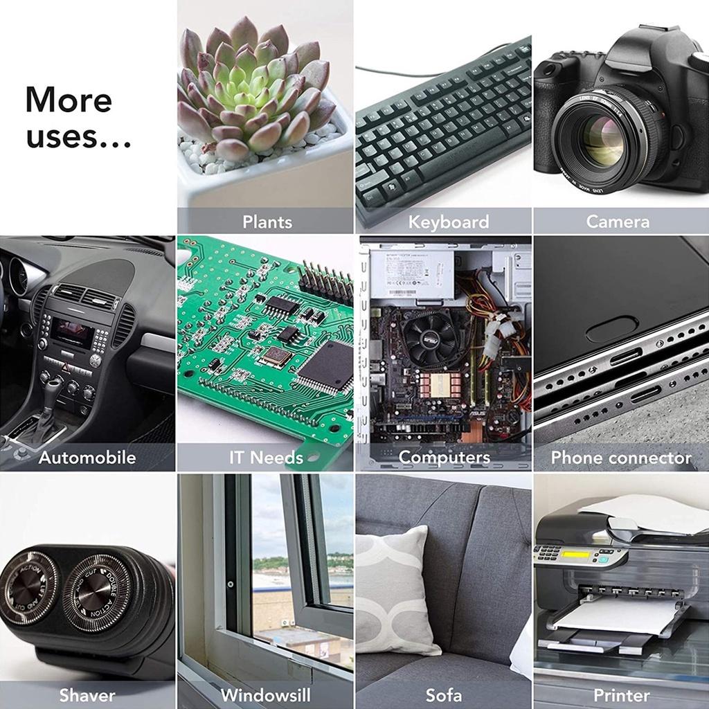 Aspirator Reîncărcabil 50W 6600MAH 36000RPM Suflător de Aer Fără Fir cu Aer Comprimat Pentru Tastatură Computer Electronică Cameră