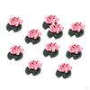 10x Mini Flower Model Lotus Shape for Doll Scene Tree Layout
