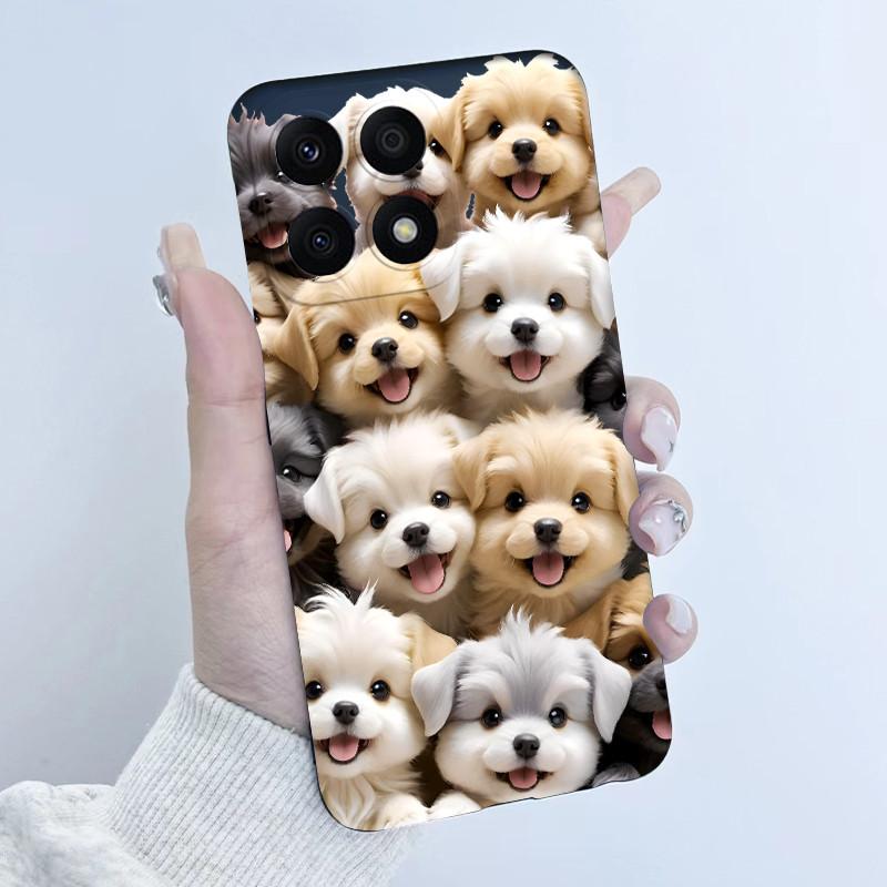 For Huawei Honor X8a Case HonorX8a Soft TPU Silicone Cover Cute Cartoon Panda Phone Case For Honor X6a HonorX6a Plus Coque Funda