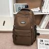 Schoolbag Korean version ins backpack large capacity leisure travel commuter backpack high quality computer bag student schoolbag