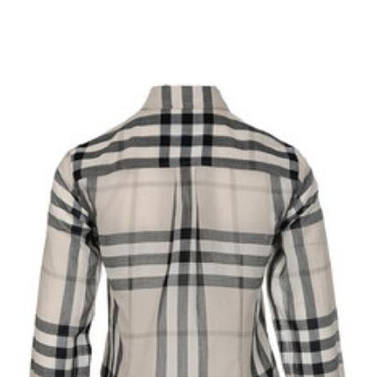 Burberry Shirts Women's Beige Lapel Moderate Other 40503861