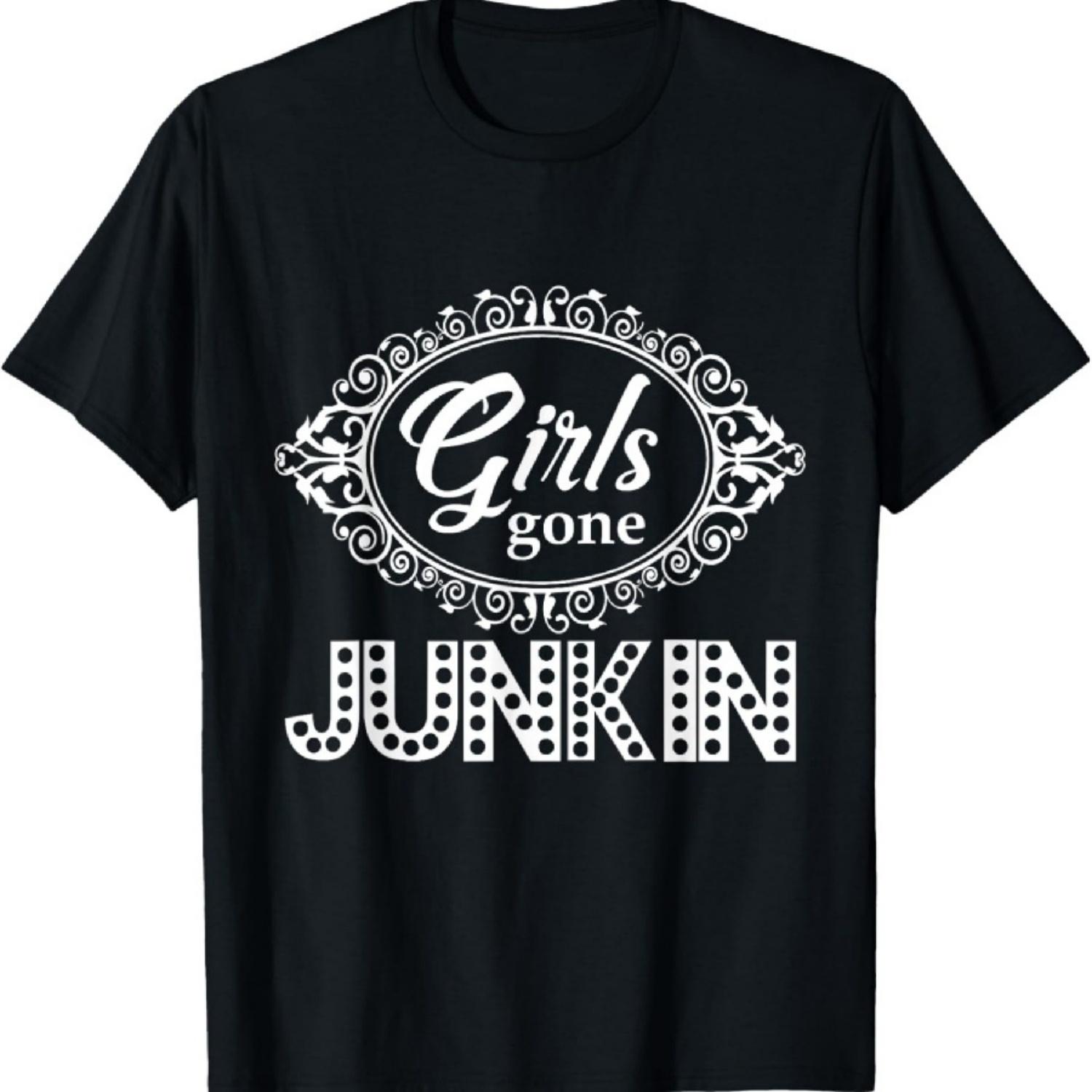 

Thrifty Floral Mirror Girls Gone Junkin T-Shirt T-Shirt XXXXXL різнокольоровий