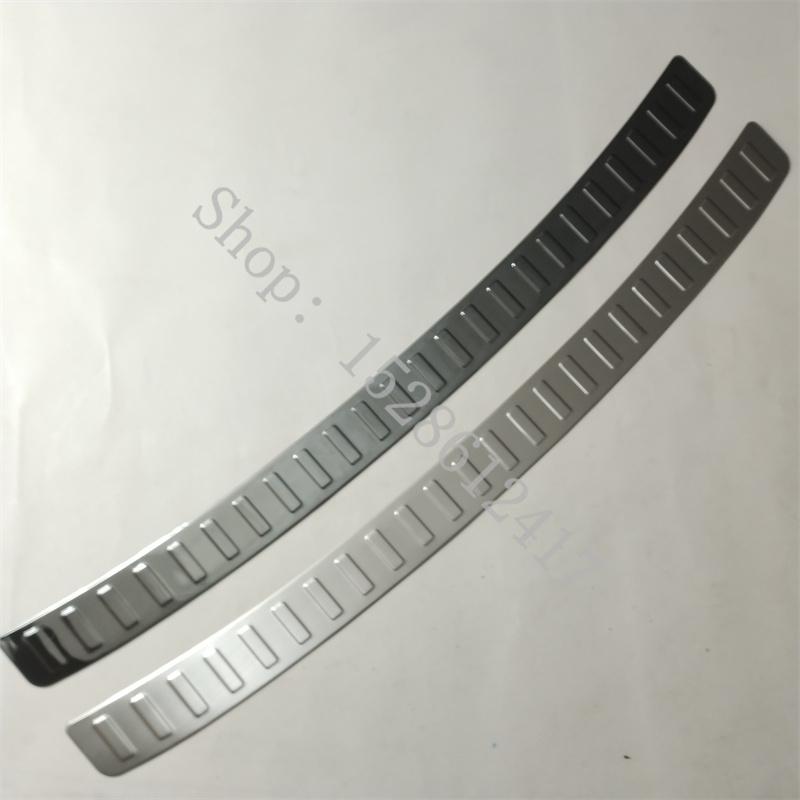 For VW/Volkswagen Tiguan MK2 2017-~2025 Car Accessories Stainless Steel Rear Bumper Protector Sill Trunk Tread Plate Trim