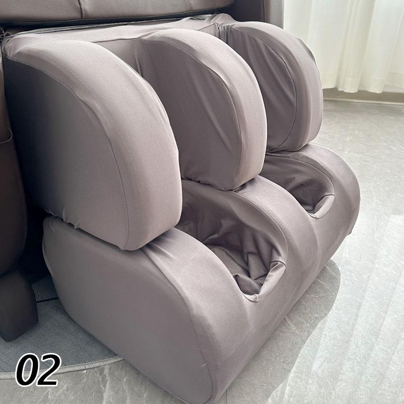 2Pcs Set Lower Body Shiatsu Massage Chair Cover Protector Chair Soft Stretch Washable Reclining Chair Dustproof Cover Home Decor