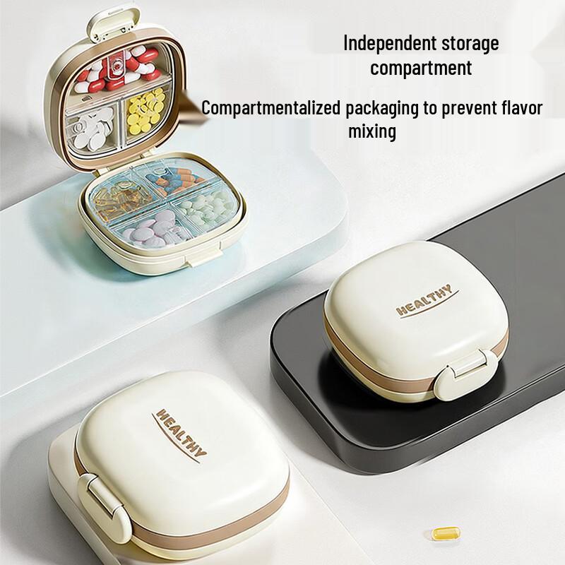 Portable 7-Day Pill Organizer