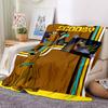 1pz Plaid in Flanella Scooby-Doo Mystery - Leggero Morbido Caldo Coperta per Tutte le Stagioni per Divano, Letto, Viaggio, Campeggio L1029089
