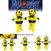 Festive Inflatable Bee Suit Made From Polyester For Themed Parties And Outdoor Celebrations