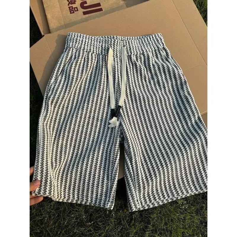 New American Shorts for Men In Summer, Thin Style, Niche Loose Large Size Sports and Casual Five-point Pants
