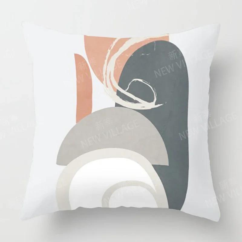 

Nordic Fall Home Decor Autumn Throw Pillow Cover Sofa Cushion Cover Modern Morandi 30x30cm