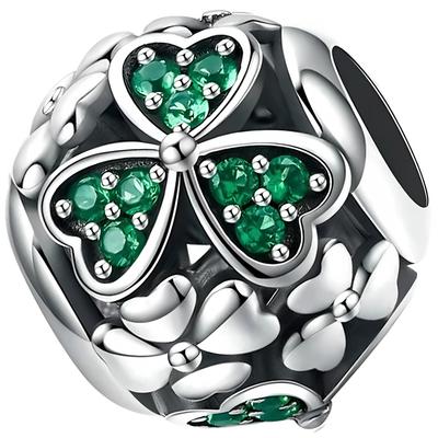 Charms Do Pandora Pendant Charms Clover Charms Happiness
