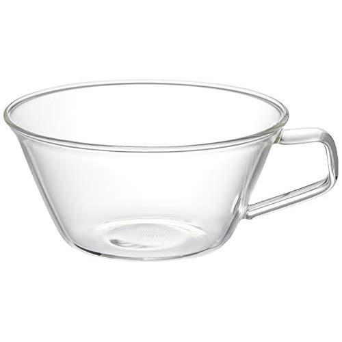 KINTO CAST Tea Cup 220ml Heat Resistant Glass Black Tea Microwave/Dishwasher Safe 8437