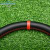 13inch Universal D Shape Racing Leather Flat Sim Sport Steering Wheel for Game Car Accessories