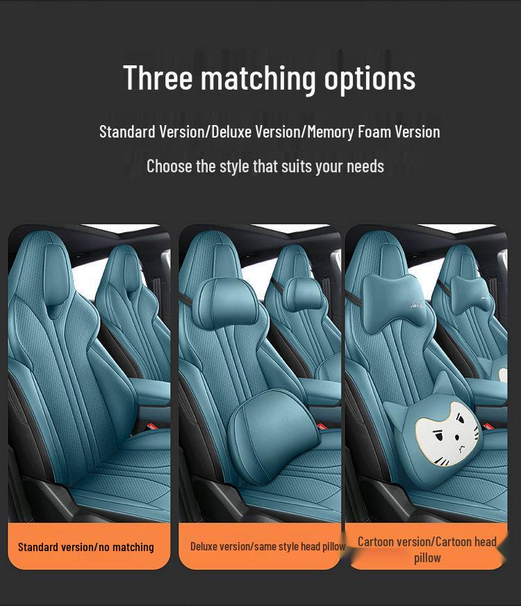 Universal Leather Car Seat Cushion for MG 7 - All Seasons, Five-Seater Compatibility