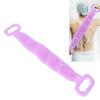 Silicone Back Scrubber Double Sided Bath Shower Exfoliating Back Cleaning Belt Strap for Men Women