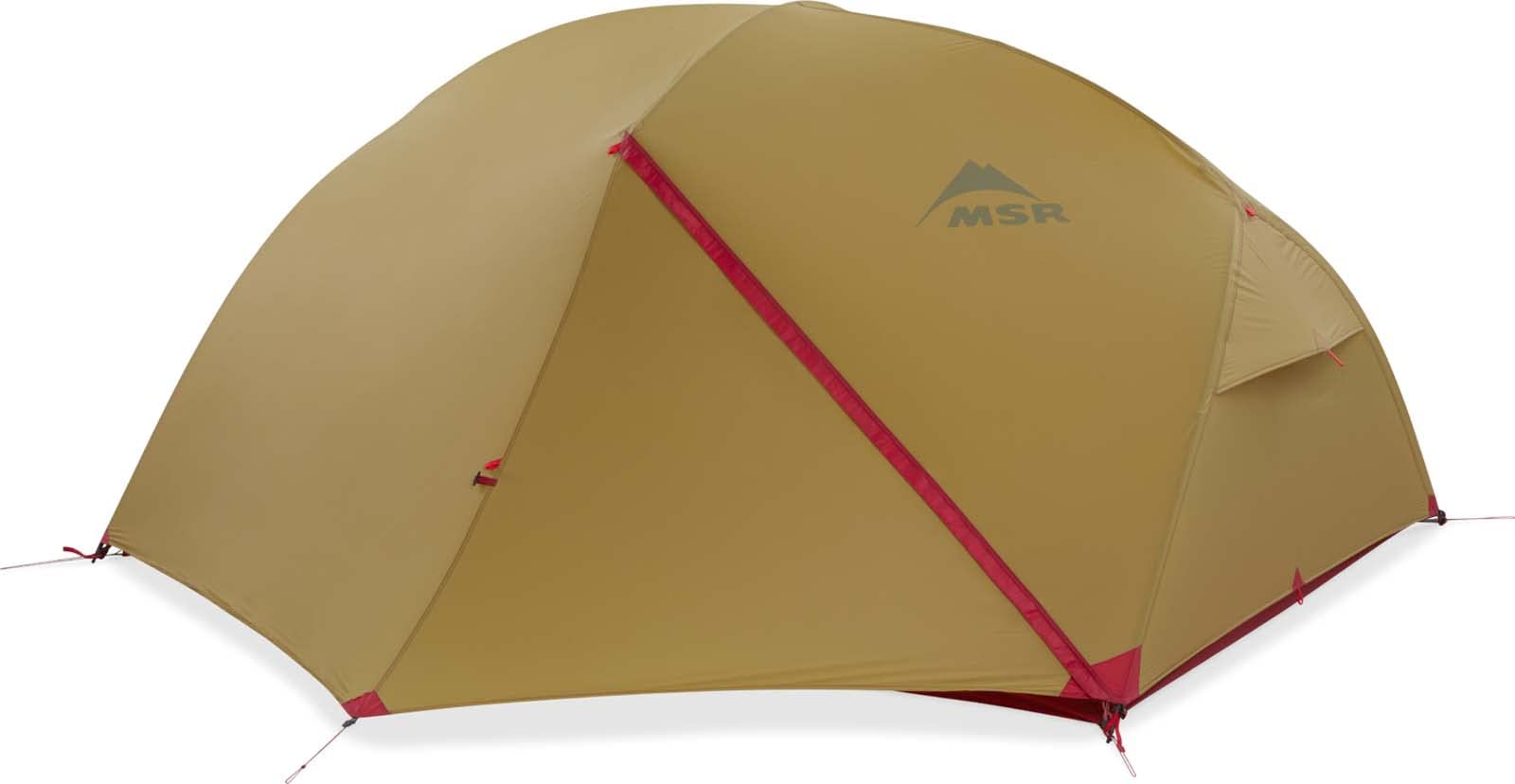 

MSR Outdoor Camping Mountaineering Backpacking Tent Hubba Hubba Shield 3 3 Person Japanese 37069 Brown [Official Product]