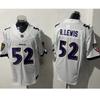 Baltimore Ravens NFL Camiseta de Fútbol Manga Corta Ropa de Equipo Bordada para Hombre Ropa Deportiva para Aficionados
