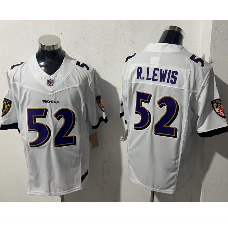 Baltimore Ravens NFL Camiseta de Fútbol Manga Corta Ropa de Equipo Bordada para Hombre Ropa Deportiva para Aficionados