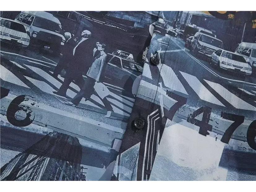 Men's Summer Loose Fit Luffy Pirate King Graffiti Shirt - Trendy Short Sleeve All-Match Style