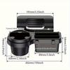 Car Door Hanging Storage Box Multifunctional Auto Window Placed Sundry Storage Basket Mobile Phone Holder Water Cup Holder