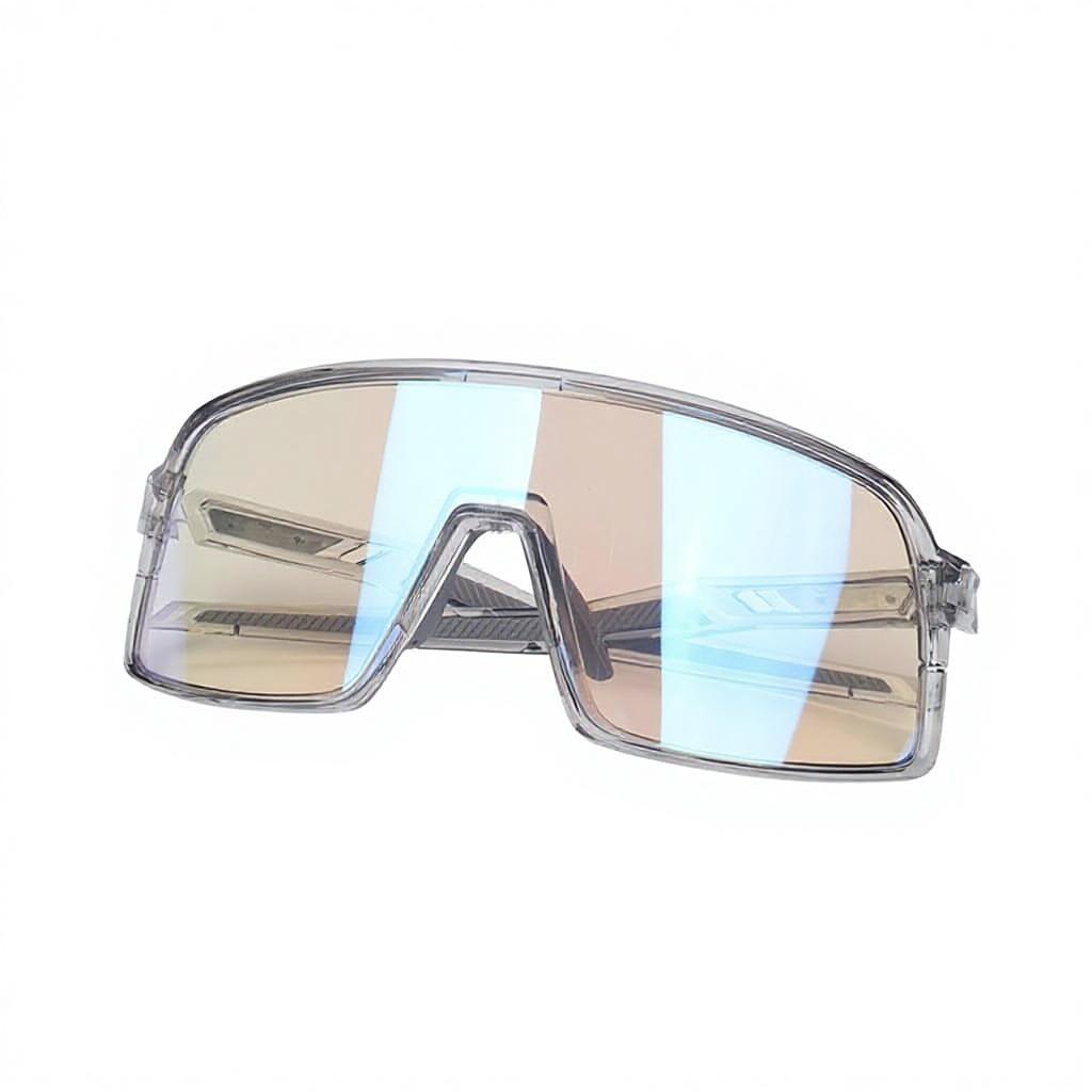 Riding Glasses Color Changing Adjustable Nose Pads Full Frame TR90 Frame Youth Outdoor Sports Windproof All-Weather Goggles