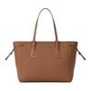 Voyager Tote Bag With Gold Hardware Zipper Closure Women Tote Bags Brown 35R6GV6T7L-LUGGAGE