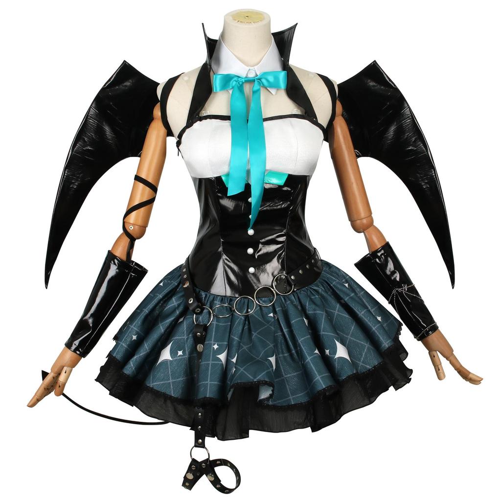 Future Devil Corset Cosplay - Raccoon Rascal Female Outfit
