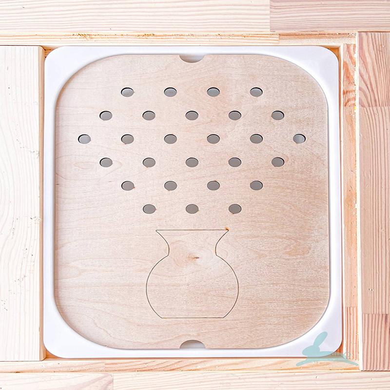 

Монтессори Сенсорный лоток Настольная игра Деревянный сортировщик цветов Приход Открытое обучение Тренировка мелкой моторики Образовательные игрушки Для детей