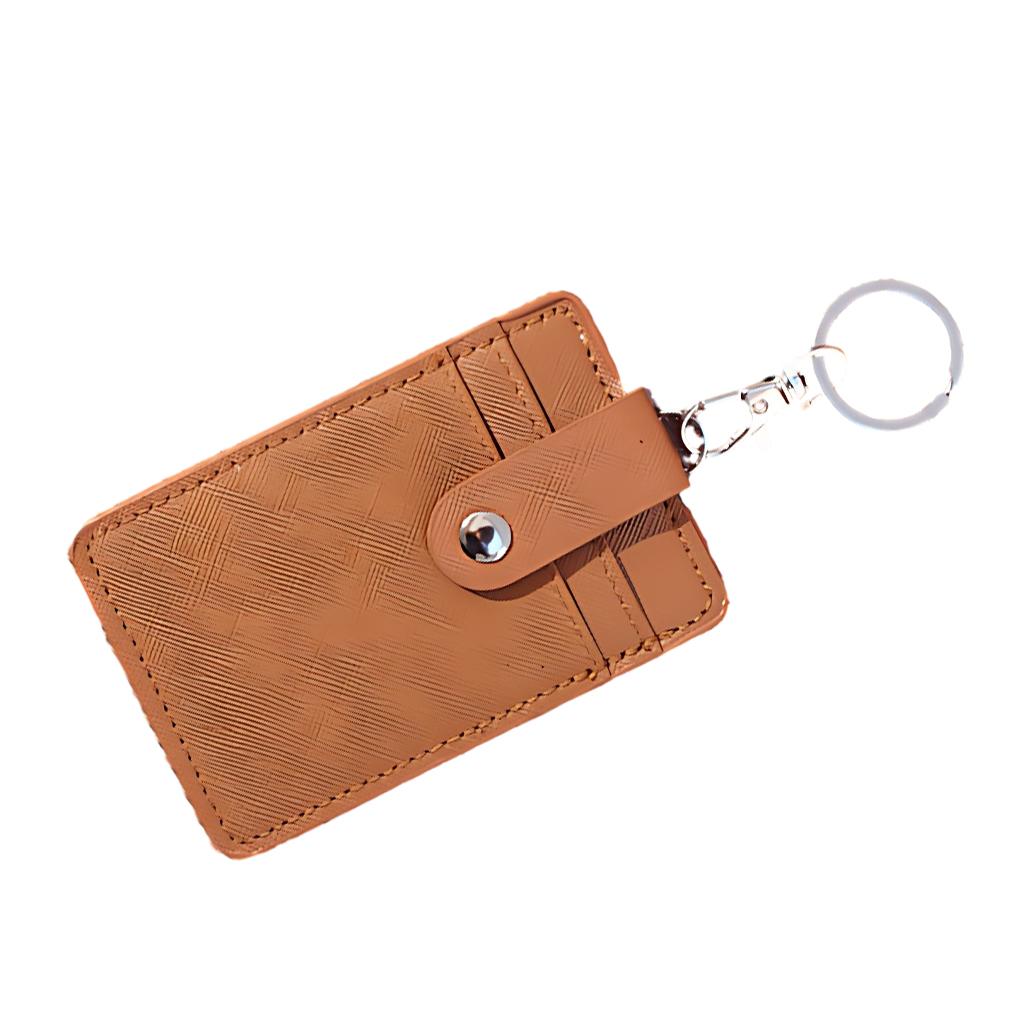 Portable ID Card Holder ID Cards And Bus Cards Easily Accessible With Unique Versatile PU Nice Gifts