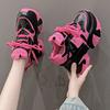 Frühlings- und Herbst-Damenschuhe mit höhenverstärkenden, modischen Kreuzriemen, vielseitige Damenschuhe mit dicker Sohle