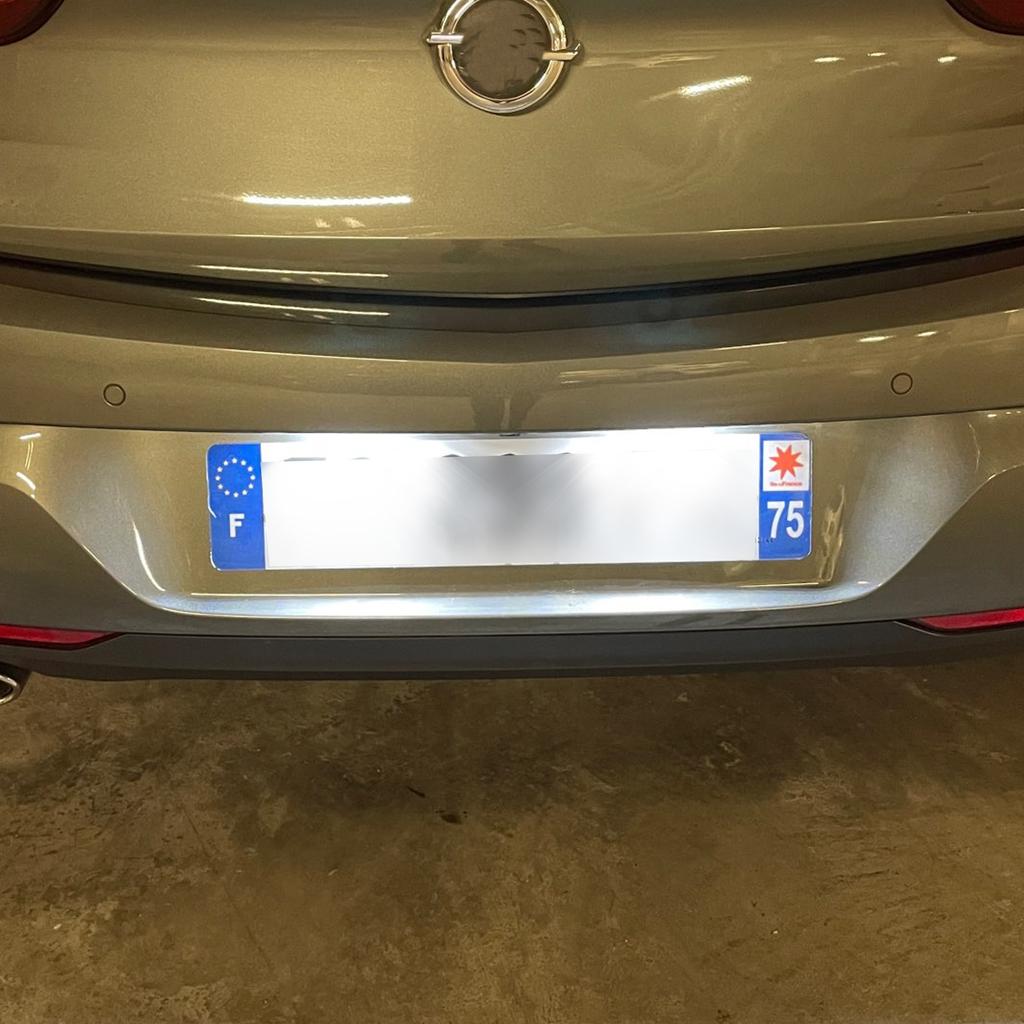 2Pcs Canbus Rear Tail Number Plate Light Car-Styling Blinker Car Led For Opel Vauxhall Astra H Corsa D Insignia Zafira B