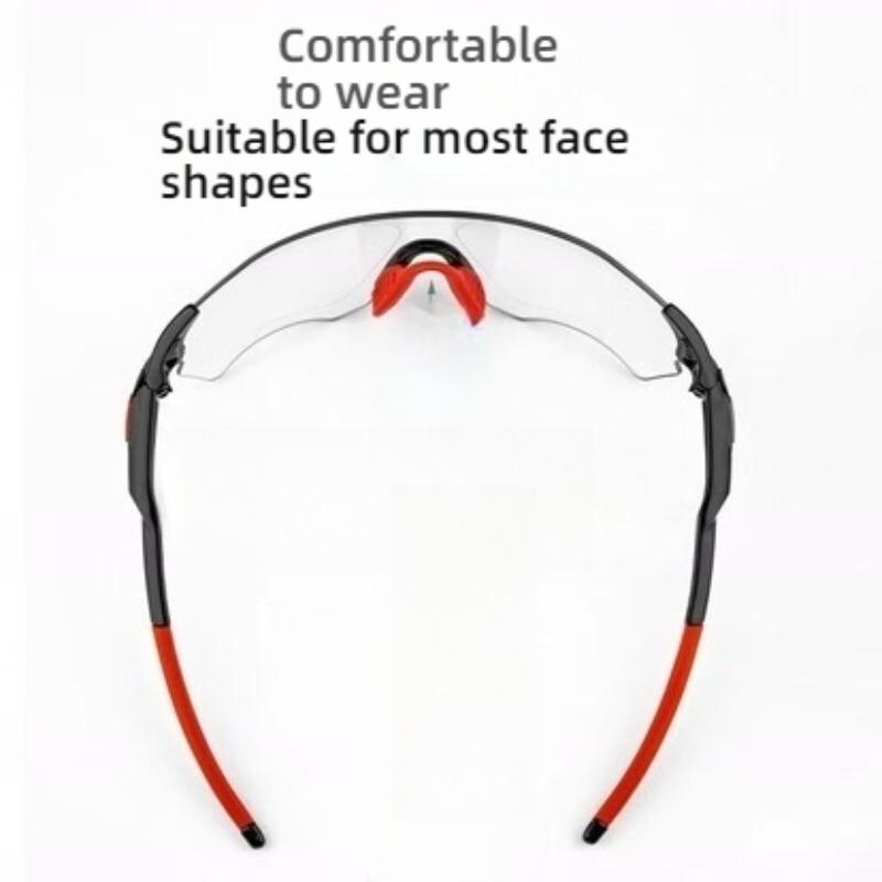 Color - Changing Cycling Glasses for Men and Women Professional Outdoor Running and Sports Glasses Suitable for Both Day Night