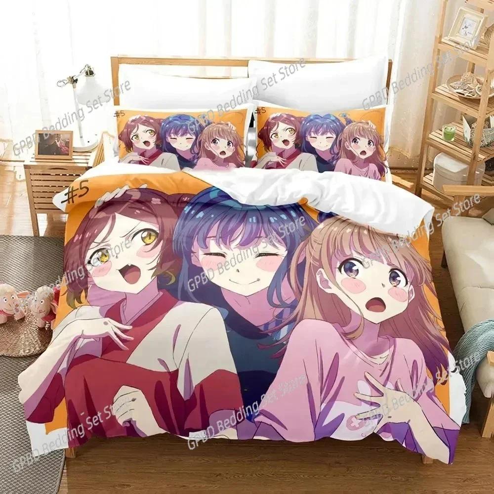 New 3D Print Anime SELECTION PROJECT Bedding Set Luxury New Duvet Cover Bed Set Quilt Cover Pillowcase king Queen Size