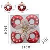 4Pcs Lovely Donut Christmas Tree Decoration Christmas House Hanging Ornament