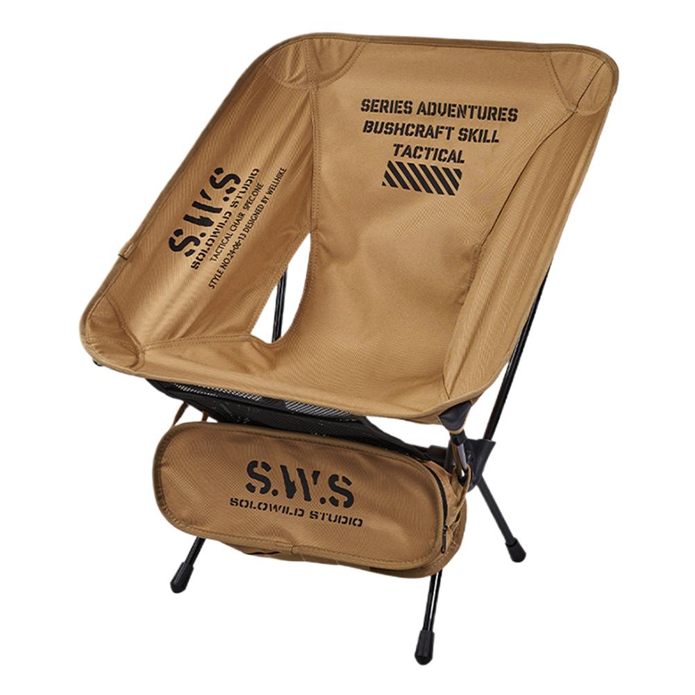 Afneembare Outdoor Campingstoelen Opvouwbare Maanstoel Ultralicht Reis Wandel Picknick Stoel Draagbare Strand Visserij Ontspan Stoel