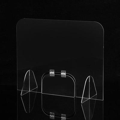 Mampara acrílica transparente segura (40x50cm) pantalla de la ventana